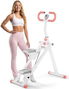 Weceni Stair Stepper, Steppers for Exercise at Home, Folding Vertical Stair Stepper, Vertical Climber, Reformer Stair Climber