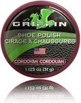 Griffin Leather Shoe Polish Cordovan 1.125 oz Made in The USA Shoe Shine, Polish, Restore