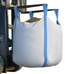 FIBC Bulk Bag, 1.5 Ton Bag, 35"L x 35"W x 43"H, 3300lbs SWL, Open Top Flat Bottom, Heavy Duty Bulk Bag for Industry Agriculture (2)