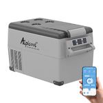 Alpicool CF35 35L Compressor Car Refrigerator, Portable Camping Fridge DC 12v Freezer for TruckCampervanRVBoat, -20℃ to 20℃