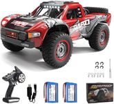 Yidedraw RC Cars 1:14 RC Truck 30 MPH 4WD Remote Control Car Fast All Terrain RC Trophy Truck for Adults Teens 50Mins Play Off-Road RC Buggy Big Short Course RC Truck with 2 Batteries (RTR)