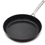 GreenPan GP5 Hard Anodized Advanced Healthy Ceramic Nonstick, 12" Frying Pan Skillet, PFAS-Free, Induction, Dishwasher Safe, Oven & Broiler Safe, Black