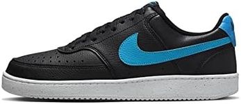 Nike Men's Basketball Shoes, Black/Laser Blue-white, 10.5
