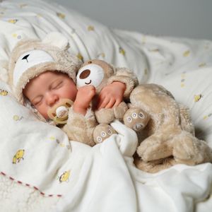 BABESIDE Reborn Baby Doll, 17 Inch Realistic Newborn Toy