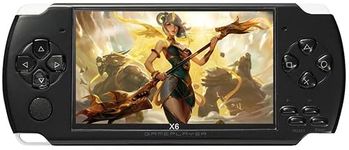 GSH 4.3 inch 8GB Handheld Game Console Built in 1500 Games for Multiple simulators x6 Retro Video Game Console mp3/mp4/Ebook TV Out Portable Game Player Device | Assorted Colour|