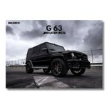 Funk You Store Black G-Wagon Poster | Mercedes AMG G63 Poster | Car Poster A3 Size (42 x 30 cm) | Unframed Matt Laminated Car Poster | For Home, Bedroom, Living room decoration