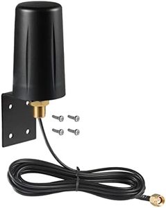 Outdoor 7dBi Dual Band 2.4GHz 5GHz 5.8GHz Long Range WiFi Booster Antenna for WiFi Router Hotspot Network Devices PC Security IP Camera WiFi Internet WiFi 6 Desktop PC USB Adapter WiFi Card, Eifagur