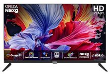 Onida 80 cm (32 inch) HD Ready Smart Google LED TV 32HAG1 (Black)