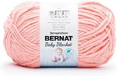 BERNAT BABY BLANKET YARN 300G 10.5 OZ, CORAL BLOSSOM