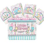 LittleForBig Adult Printed Diaper 10 Pieces - Little Circus (Medium 71-96 CM)