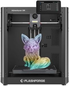 FLASHFORGE Adventurer 5M 3D Printer,600mm/s Max High-Speed FDM 3D Printers with Fully Auto Leveling, 280°C Direct Extruder with Quick Detachable Nozzle, Effective Cooling, Core XY Structure