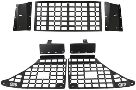 HIGH FLYING for Toyota 4Runner 2010-2024 Modular Roof Overhead&Window Panels Storage Molle System Trunk Shelf Cargo Organizer Aluminum Car Accessories