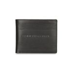 Tommy Hilfiger Emmet Men Leather Global Coin Wallet - Black, No. of Card Slot - 4