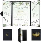 Vlipoeasn Retirement Party Decorations, Black Gold Retirement Party Guest Book Alternative, Leaf Theme Retirement Signature Book, Retirement Gifts for Men, Women, Coworkers, Retired Party Supplies