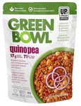 Green Bowl Ready to Eat Meal, Plant Based, Quinopea Steamed Quinoa and Chickpeas with Carrot and Barley, Microwave Friendly 250g