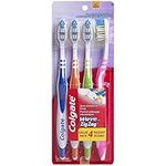 Colgate ZigZag Toothbrush Value Pack, Soft, 4 Count