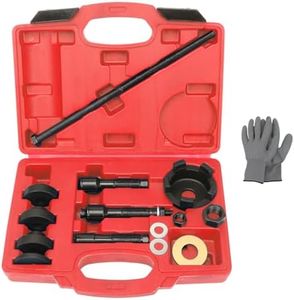 ReluxGo Wheel Bearing Puller Removal Motorcycle Tool Kit for Harley Davidson, Wheel Bearing Removal and Installation Tool for 3/4" 1" 25mm Bearings for Hogs from 2000, Wheel Bearing Press (Red)