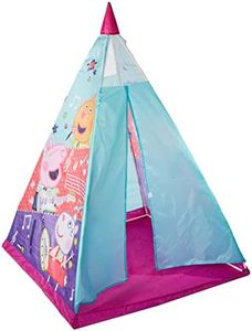 John Original Teepee Play Tent Peppa Pig with Plastic Poles 72807