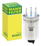 MANN-FILTER WK 829/3 Fuel Filter - CARS + TRANSPORTERS, Black