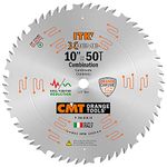 CMT 256.050.10 10-Inch by 50 Tooth 5/8-Inch Bore ITK Combination Saw Blade