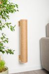 House of Meows VertiPlay Pawscape – Wall-Mounted Activity Pole/Sturdy/for all types of cats/premium sisal jute (4 Ft)