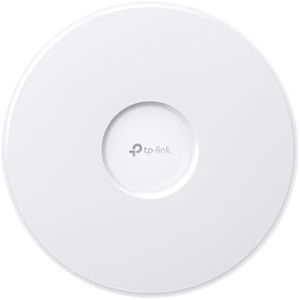 TP-Link Omada WiFi 7 Wireless Access Point | BE11000 Tri-Band | 2.5G Port | PoE or DC Powered, DC Adapter Included | Seamless Roaming | Easy Setup | 5-Year Warranty | Omada Remote Managed(EAP770)