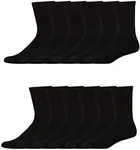 Hanes Mens Socks, X-temp Cushioned 