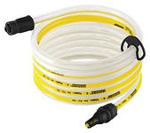 Kärcher 26431000 5 m Suction Hose and Filter for Pressure Washer Accessory, White, Yellow