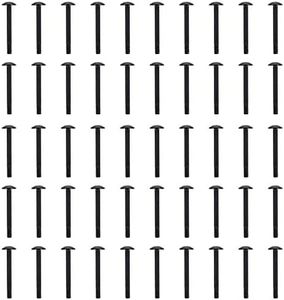 Scicalife 50pcs Computer Case Fan Screws 3cm Reducing Vibration Screws Cooling Fan Mount Screws Fan Rivet for PC Case Fan or CPU Fan