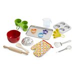 Melissa & Doug Let's Play House Baking Play Set (Pretend Play Kitchen Accessories, 20 Pieces)