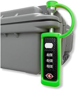 Cedar Mill TSA Approved Gun Case Lock – Durable, Cut-Resistant Security TSA Locks for Gun Case, Pistol Case, Revolver Gun Case or Firearms – Child-Safe Trigger Locks for Rifles and Shotguns