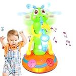 Dancing Singing Caterpillar - Children's Electric Caterpillar Saxophone Toys - Electric Saxophone Toy Twisting Dance Toy With Light Music - Lights And Dancing Battery Powered Baby Sensory Toys