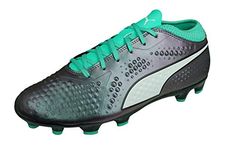 PUMA ONE 4 IL Synthetic Mens Football Boots Hard Ground-Green-7.5