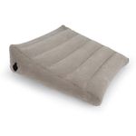 Bloomoja Inflatable Wedge Pillow, Portable Travel Pillows for Sleeping, Adjustable Triangle Pillow Suitable for Sleep Apnea, Back Support, Leg Elevation, Acid Reflux, Post Surgery