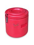 Malabar Trading Company Isothermal Container, 9 Litre Hot And Cold Container, Casserole, Round (9 Ltr) | Cambro, Polypropylene - Red