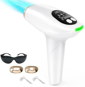 Epilateur Lumiere Pulsee, IPL Epilateur Laser avec Fonction 3-en-1 HR/SC/RA et 9 Niveaux d'énergie, avec 999,999 Flashes pour Femme et Homme, Visage, Bras, Jambes, Aisselles, Bikini