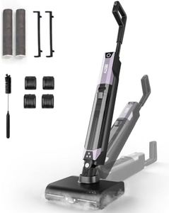 BSTY Steam Wet Dry Vacuum Mop, 392°F Steam Vacuum Cleaner Dual-Chamber