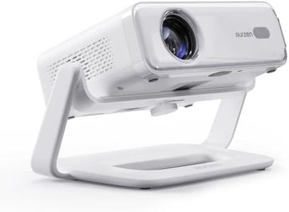 Aurzen Multi-Angle Projector Stand, 180° Rotation, 1/4-Inch Screw, White