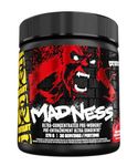 MUTANT MADNESS | Ultra-Concentrated Pre-Workout Supplement | 360mg Caffeine, 4g Pump & Performance Blend, Beta-Alanine, Energy & Focus| 30 serve | 270g | Fruit Punch