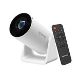 Lifelong LightBeam Android Smart Home Projector, 720p HD with 4K, 2500 Lumen Brightness, Rotatable & Compact Design, Inbuilt Speaker with Netflix, Prime, YT etc, WiFi, BT, 100" Max Display (White)