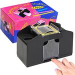 Automatic Shufflers 4 Decks Playing Card Shuffling Machine Battery Operated Tool for UNO, Texas Hold'em, Home Card Games, Blackjack, Electric Casino Poker