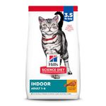 Hill's Science Diet Adult Indoor Dry Cat Food, Chicken Recipe, 3.5 lb Bag