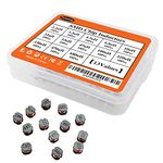 Yetaida 130pcs CD54 SMD Power Inductor Assortment Kit, 13values 2.2uH-470uH Chip Inductors,CD54 Wire Wound Chip