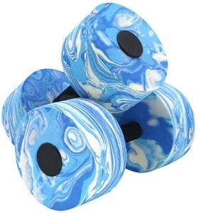 antianzhizhuang 1Pair Sports Aquatic Exercise Dumbbells Foams Dumbbells Hand Bar Water Aerobics Fitness Equipment For Weight Loss Water Exercise Equipment