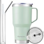 GIFUBOWA 30oz Insulated Tumbler wit