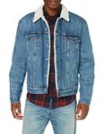 Levi's Men's Type 3 Sherpa Trucker Jacket, Fable, L