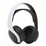 PlayStation Sony Ps5 Pulse 3D Gaming Wireless Over Ear Headset With Dual Noise-Cancellation Mic, 3.5Mm Jack, Tempest 3D Audio, Usb Type-C Charging, 12H Battery (White)