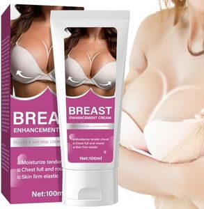 Breast Enhancement Cream - Advanced Botanical Formula for Visibly Fuller Curves, Breast Firming and Lifting Cream for Décolleté Tightening, Deeply Hydrating & Non-Greasy Body Care, 100ml