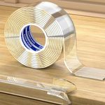 ZOMPAGO Clear Soft Corner Protectors for Furniture Strip,1.8in (W) x 13FT(L),Sharp Edge & Table Bumper,Window Edge,Wall Protector, Soft Corner Guards Safe for Proof,Table Corner Protectors in Family