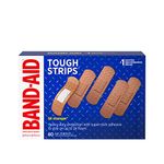 Band-Aid Brand Tough-Strips Adhesive Bandage for Minor Cuts & Scrapes, All One Size, 60 ct